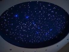 Сияющее звездное небо - потолок с эффектом мерцания!