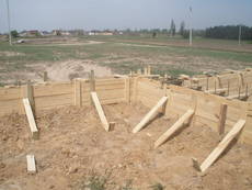 Строительство фундамента