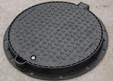Люк чугунный канализационный средний