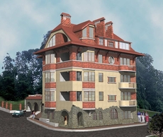 Проекти індивідуальних житлових будинків та багатоповерхових