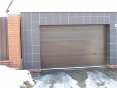 Ворота гаражные секционные в Киеве, автоматические ворота дл