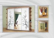 Шкафы-купе с зеркальными фасадами с фото