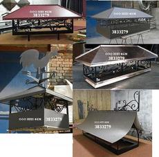 Крышка на дымоход (флюгарка, дымник, колпак, щонт, шапка, ко