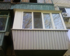 Окна металлопластиковые, балконы, лоджии под ключ