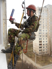 Высотные работы. Утепление фасадов