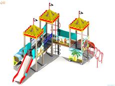 Большой выбор - Детские игровые комплексы и спортивные площа