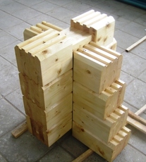 Брус строительный профилированный