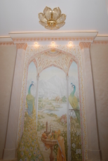 Декоративное оформление интерьера, живопись, барельеф, декор