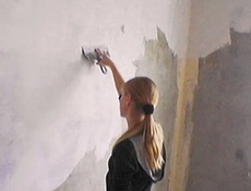 Шпаклевка стен Беспесчанка