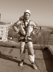 Работы методом промышленного альпинизма, ремонт помещений