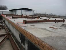 Установка химических анкеров Hilti.