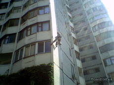 Услуги альпинистов на высотные работы.