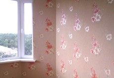 Поклейка всех видов обоев