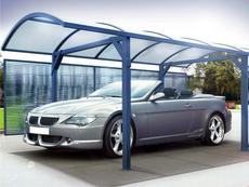 Козырьки, навесы, автонавесы, заборы под сотовый поликарбона