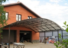 Поликарбонат, производство металлоконструкций под заказ