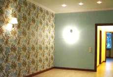 Поклейка виниловых обоев