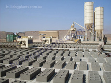 Мобильное оборудование для производства блоков, брусчатки, т