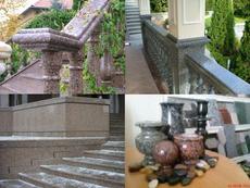 Гранитная брусчатка, бордюры, плитка