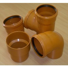 Продам канализационные трубы и фасонные детали ПВХ Германия