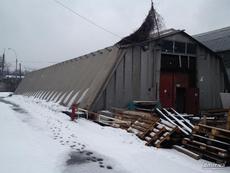 Продам ангар шатровый алюминиевый 12х28м