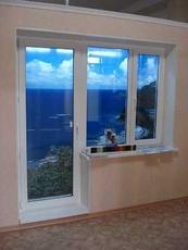 Балконный блок (балконная дверь с окном) 1235 грн