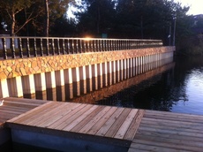 Укрепление берега