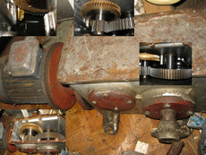 Мотор-редуктор червячно-цилиндрический