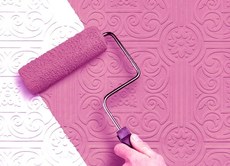 Покраска обоев