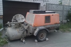 Продам растворонасос (пневмонагнетатель) для подачи полусухи