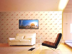 Отделка обоями