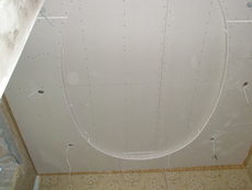 Стяжка  и монтаж гипсокартона в Днепропетровске.