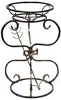 Кованая подставка для цветов «Стрела Амура»