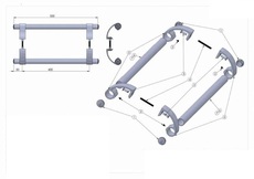 Ручка офисная алюминиевая от 80грн/компл.