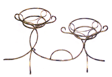 Кованая подставка для цветов «Каскад «2»