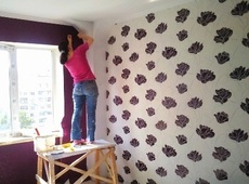 Oклейка обоев