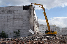 Демонтаж зданий, сооружений конструкций