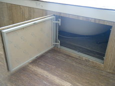 Люки нажимные под плитку от производителя