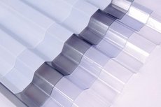 Профилированный монолитный поликарбонат (ударопрочный прозра