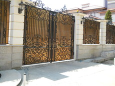 Ворота кованные