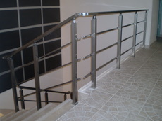 Перила из алюминия