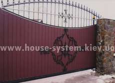 Дом строй Автоматические откатные ворота