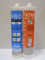 Клей монтажный DecoFix Pro, и стыковочный DecoFix Extra для 