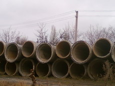 Трубы железобетонные напорные б/у