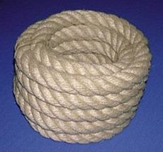 Канат джутовый для декора