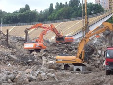 Аренда экскаваторов с навесным оборудованием.