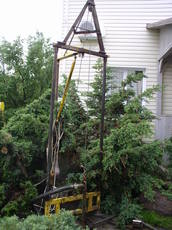 Промывка скважин, бурение!