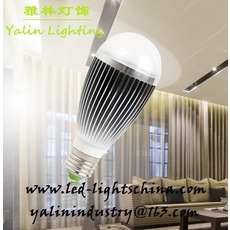 7W E27 светодиодные лампочки, высокая мощность энергосберега