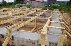 ленточный фундамент