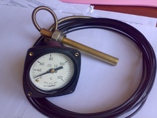 Продам ТКП-60 –термометр капиллярный, длинна капилляра 1,6м