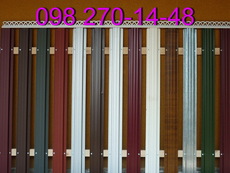 Штакетник металический.